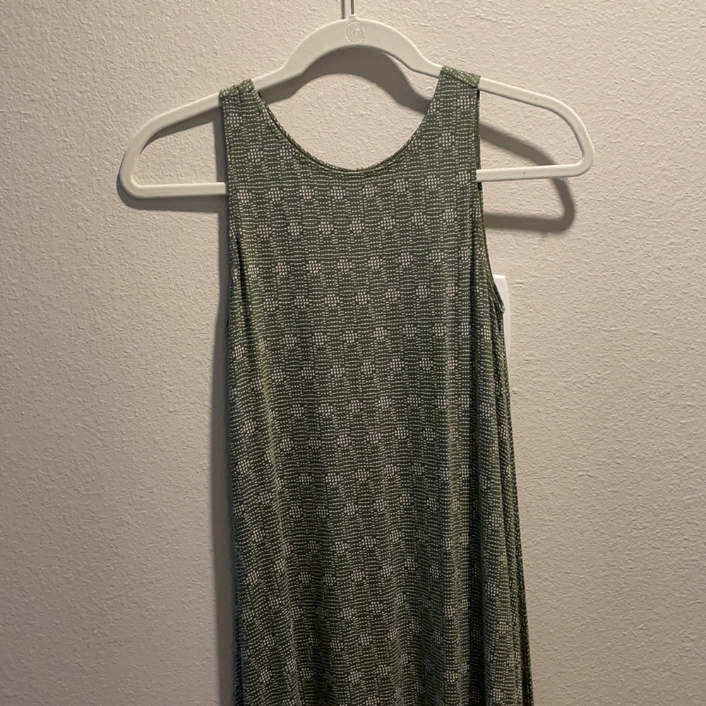 Simple Green Dress